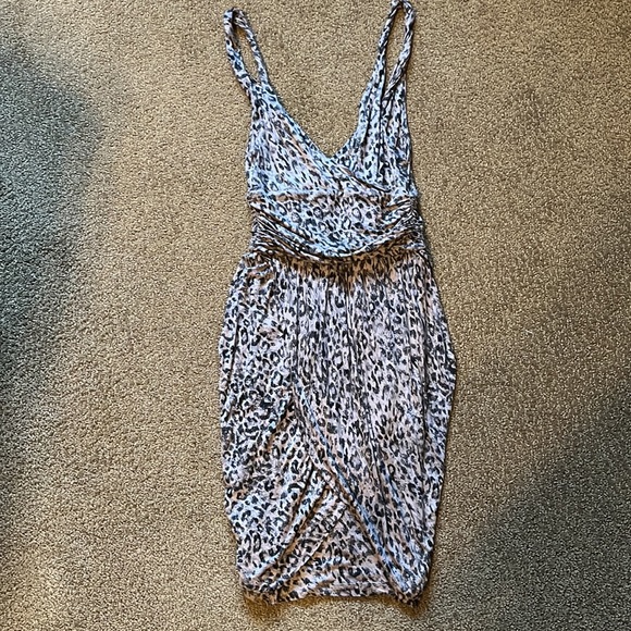 Guess Animal Print Cocktail Dress - Picture 4 of 10